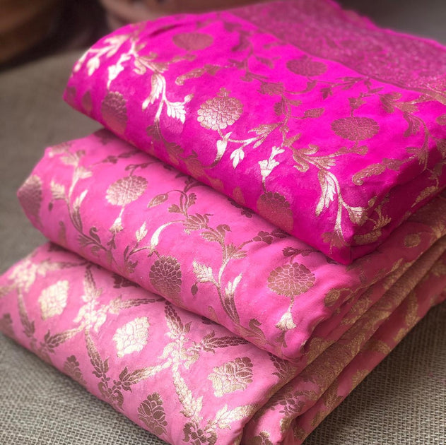 Difference Between Crepe, Georgette and Chiffon Silk Fabrics – Shobitam