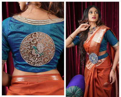 Top Five Handwork Blouses to Help You Elevate Your Saree Elegance the 2024 Wedding Season
