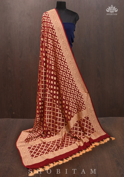 期間限定】 Maheshwari Silk インド シルク dupatta デュパッタ