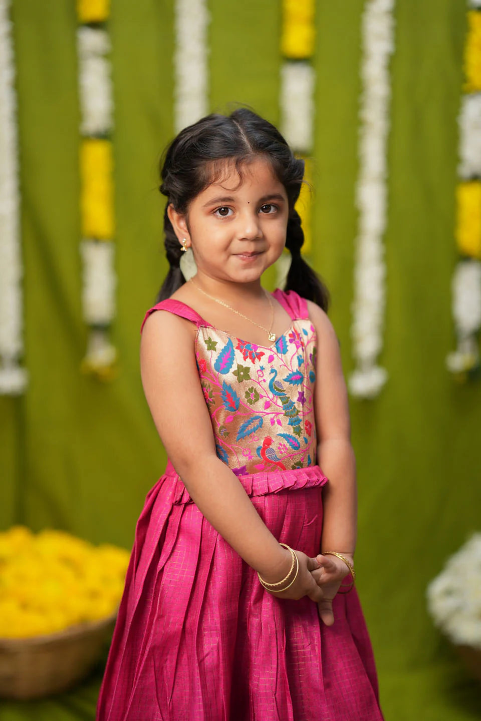 Bianca Pink Frock Mini | Made To Order