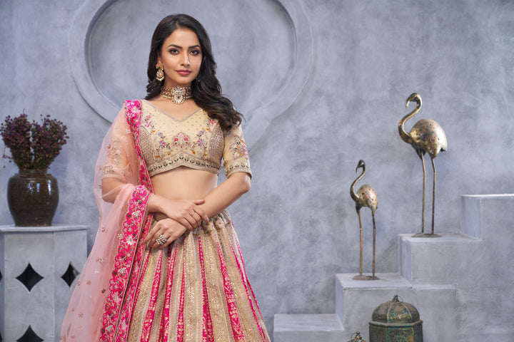 Timeless Grace Chiku & Rose Lehenga for special occasions
