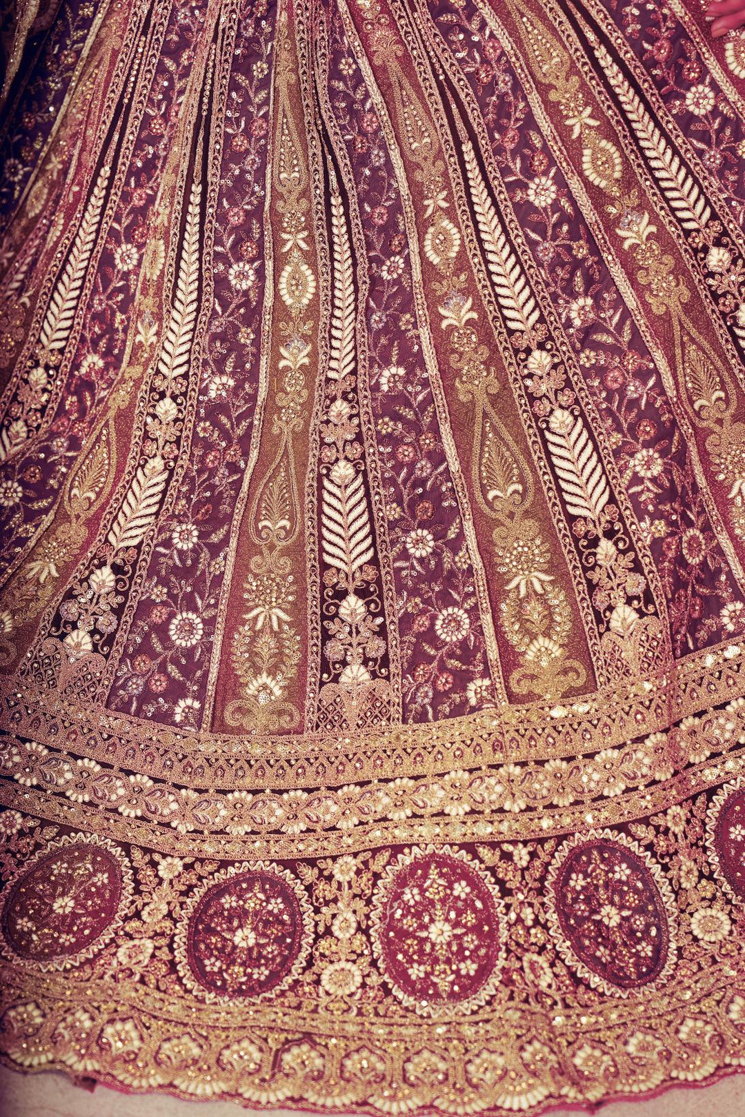 Aranya Lehenga in Purple Royale