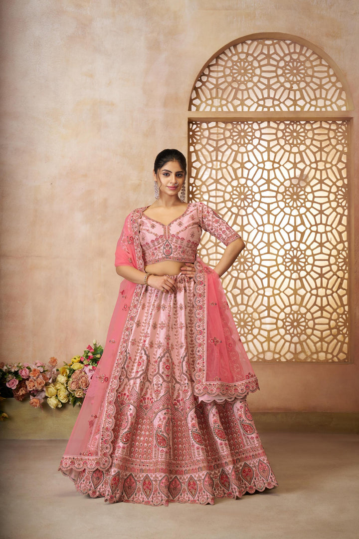 Gulnoor Zari Bridal Lehenga
