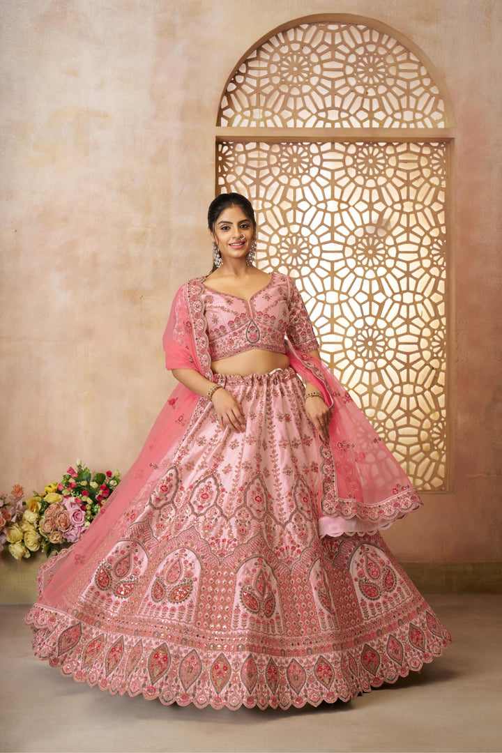 Gulnoor Zari Bridal Lehenga