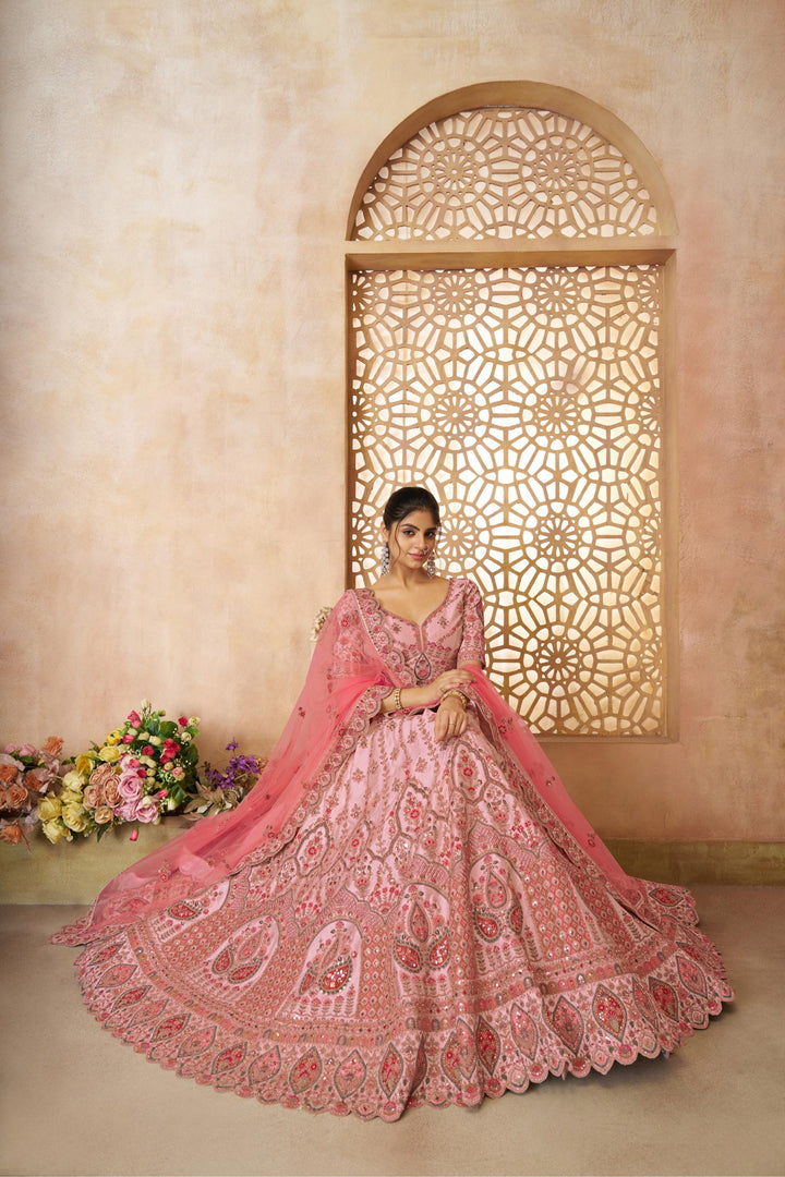 Gulnoor Zari Bridal Lehenga