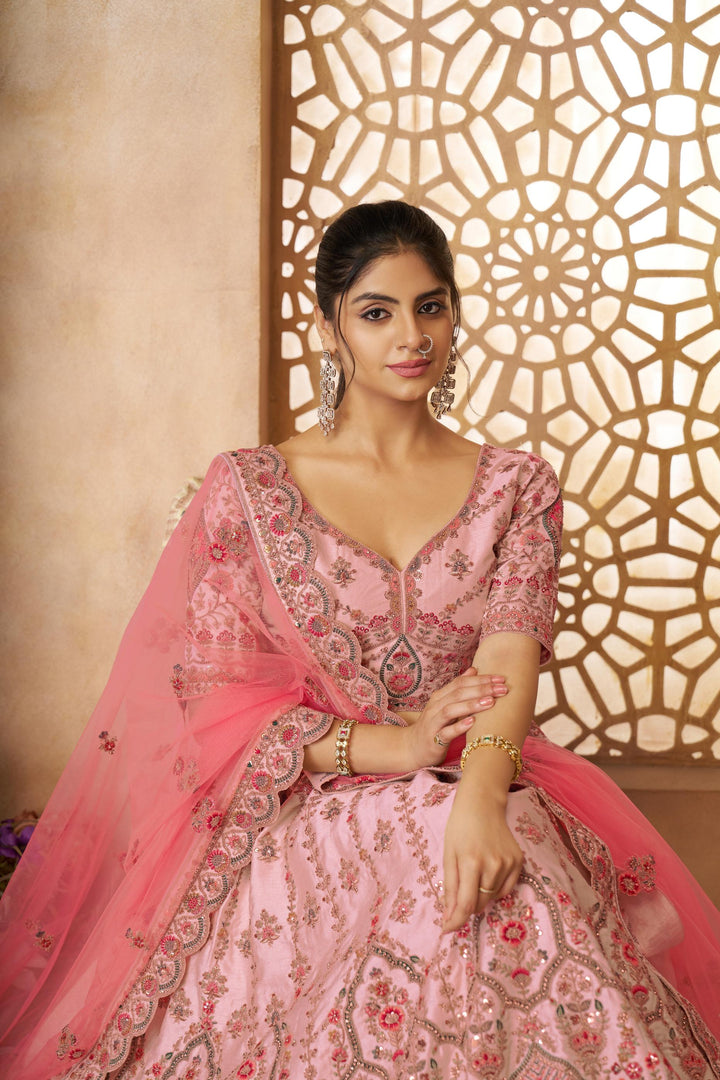 Gulnoor Zari Bridal Lehenga