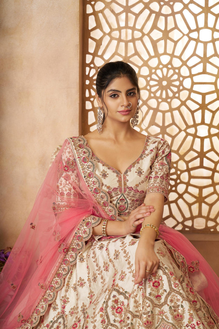 Noorani Ada Zari Bridal Lehenga