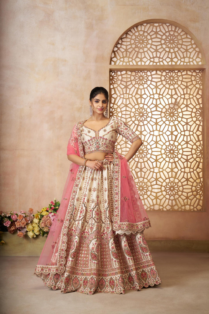 Noorani Ada Zari Bridal Lehenga