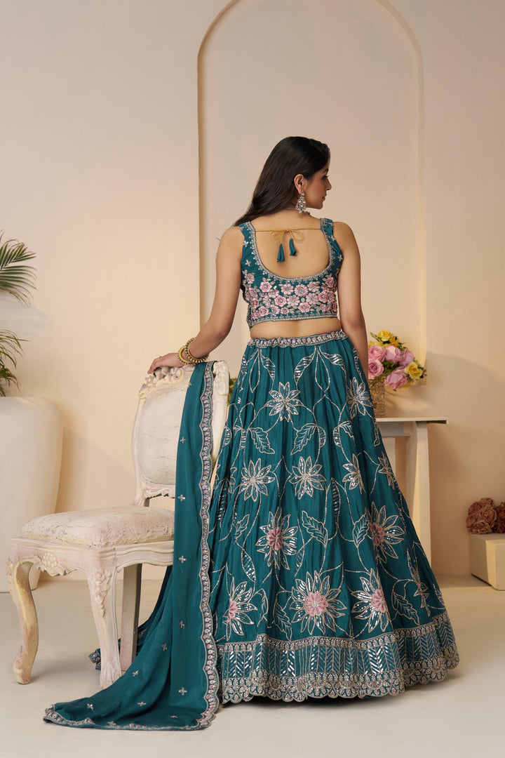 Neel Embroidered Bridesmaid Lehenga