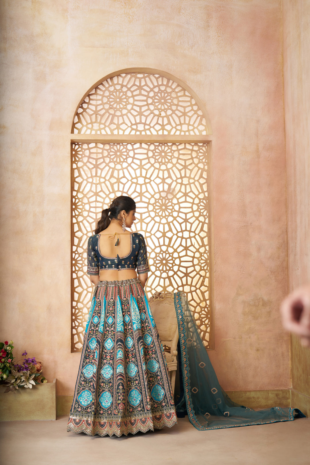 Neelkamal Barasi Silk Lehenga