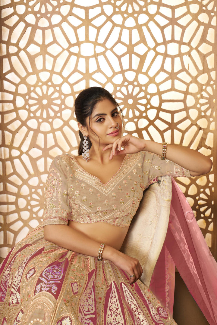Champayar Barasi Silk Lehenga