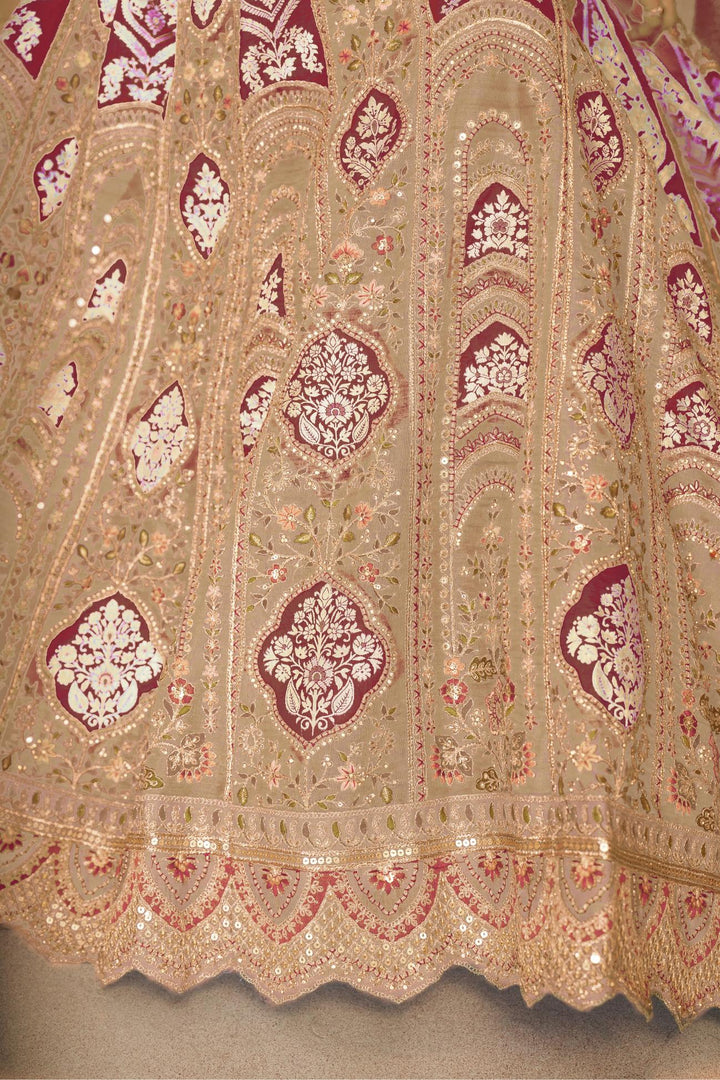 Champayar Barasi Silk Lehenga