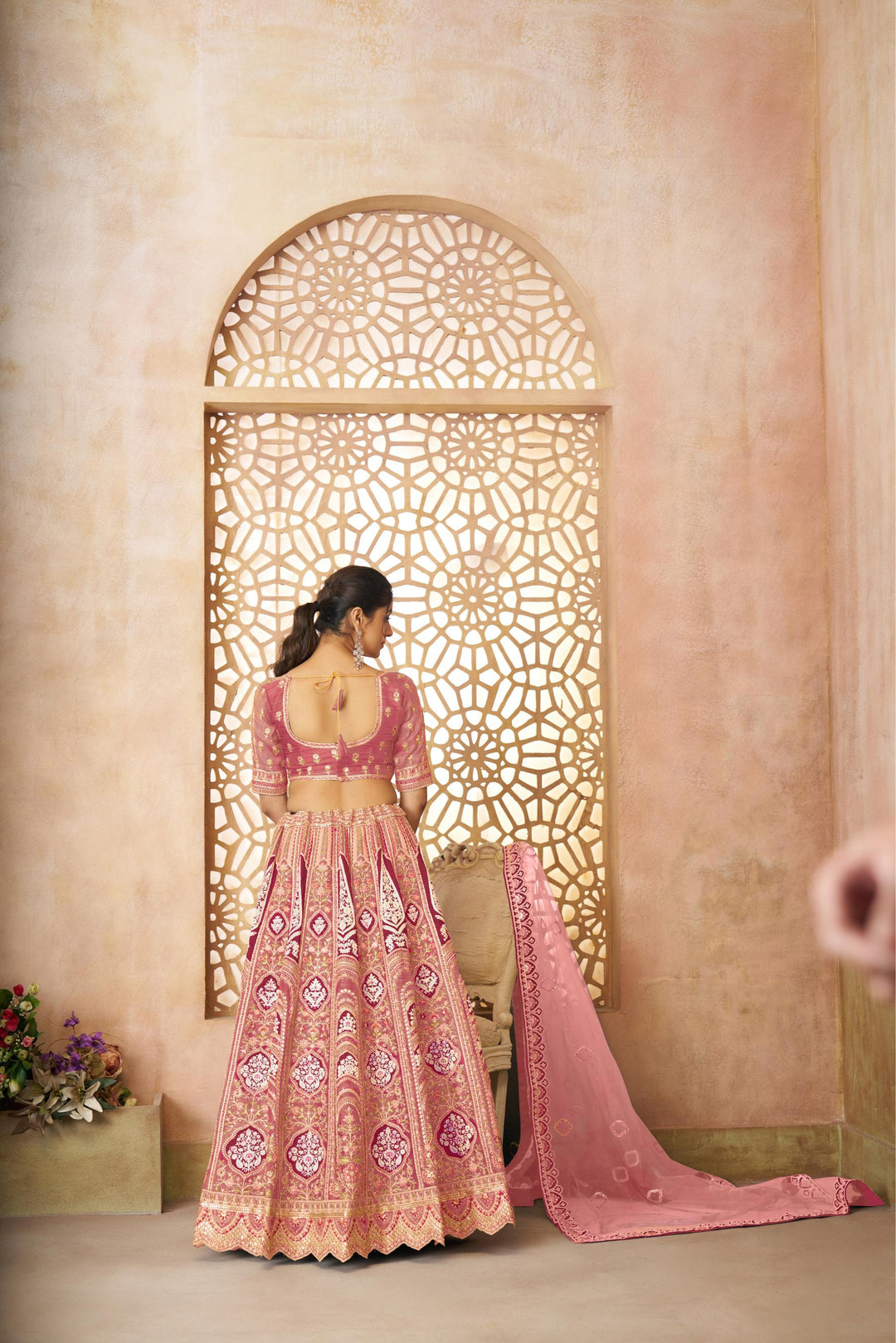 Rooh-e-Gulab Lehenga