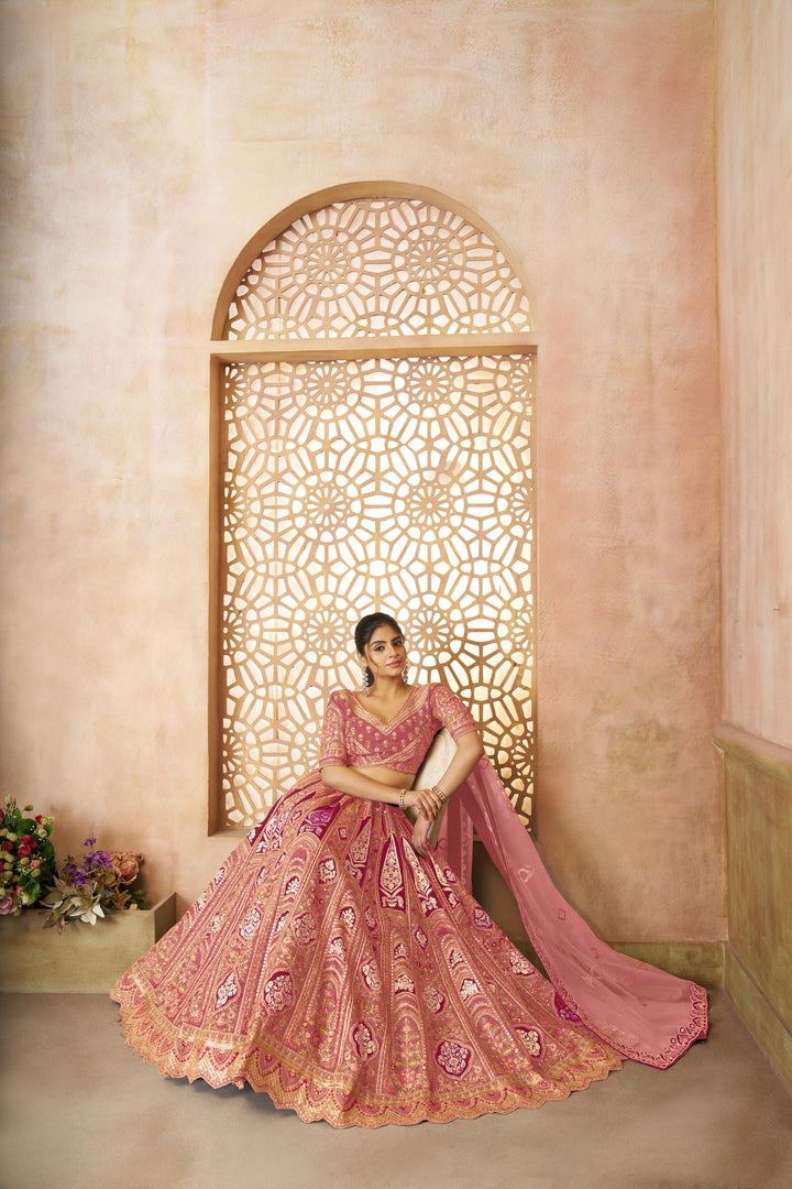 Rooh-e-Gulab Lehenga