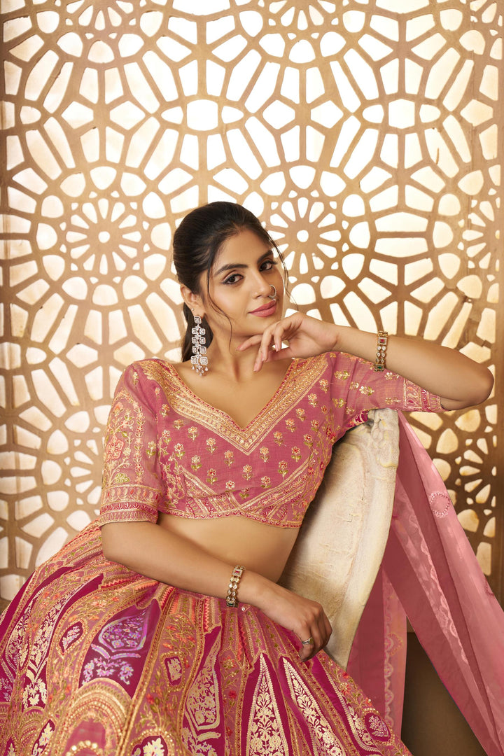 Rooh-e-Gulab Lehenga