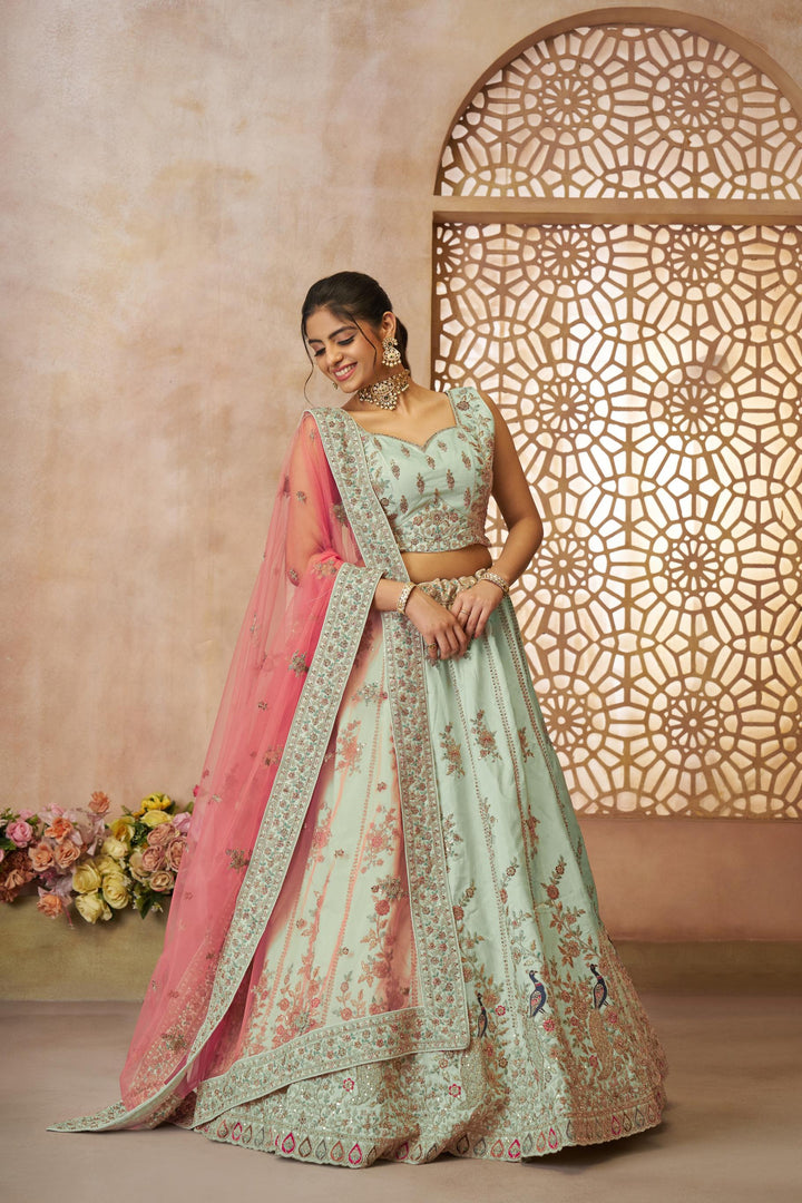 Mayura Gulnaar Zari Silk Lehenga