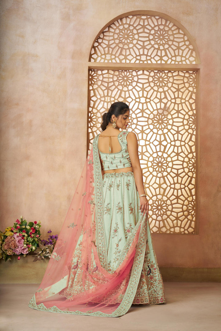 Mayura Gulnaar Zari Silk Lehenga