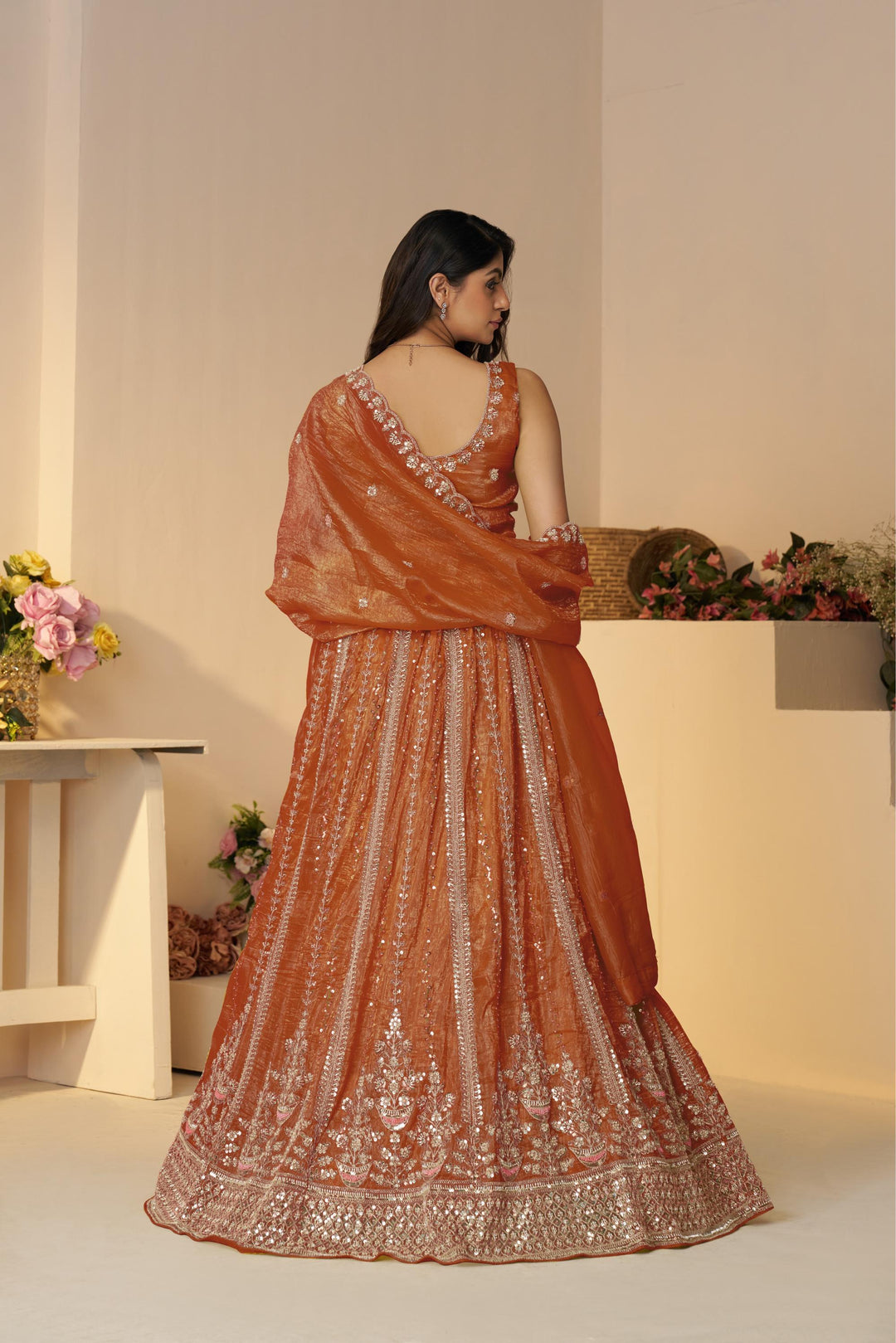 Gulnaar Harvest Shine Lehenga