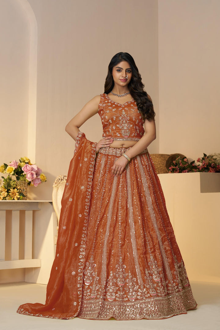 Gulnaar Harvest Shine Lehenga