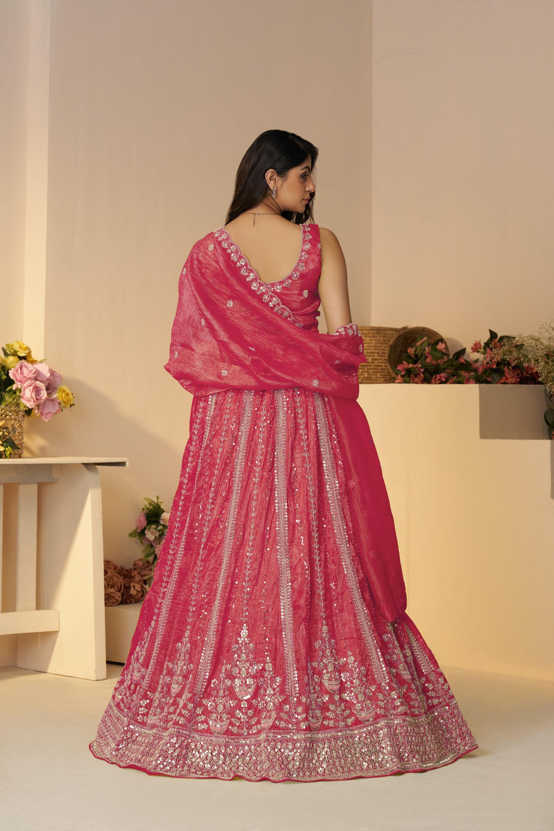 Gulnaaz Rosé Lehenga