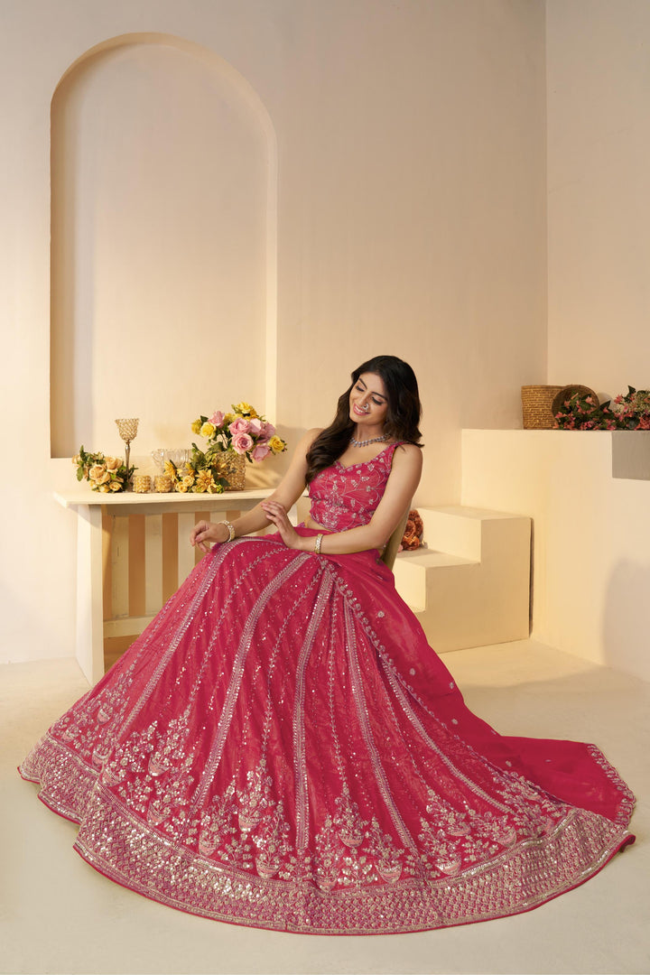 Gulnaaz Rosé Lehenga