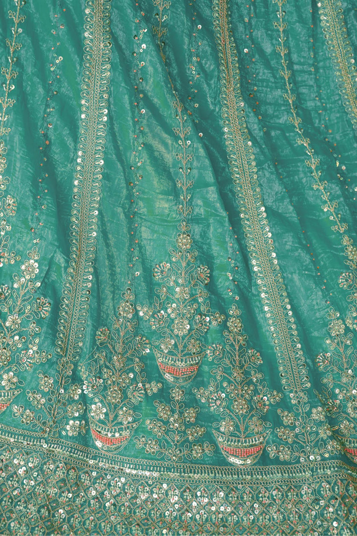Rimjhim Aqua Shine Lehenga