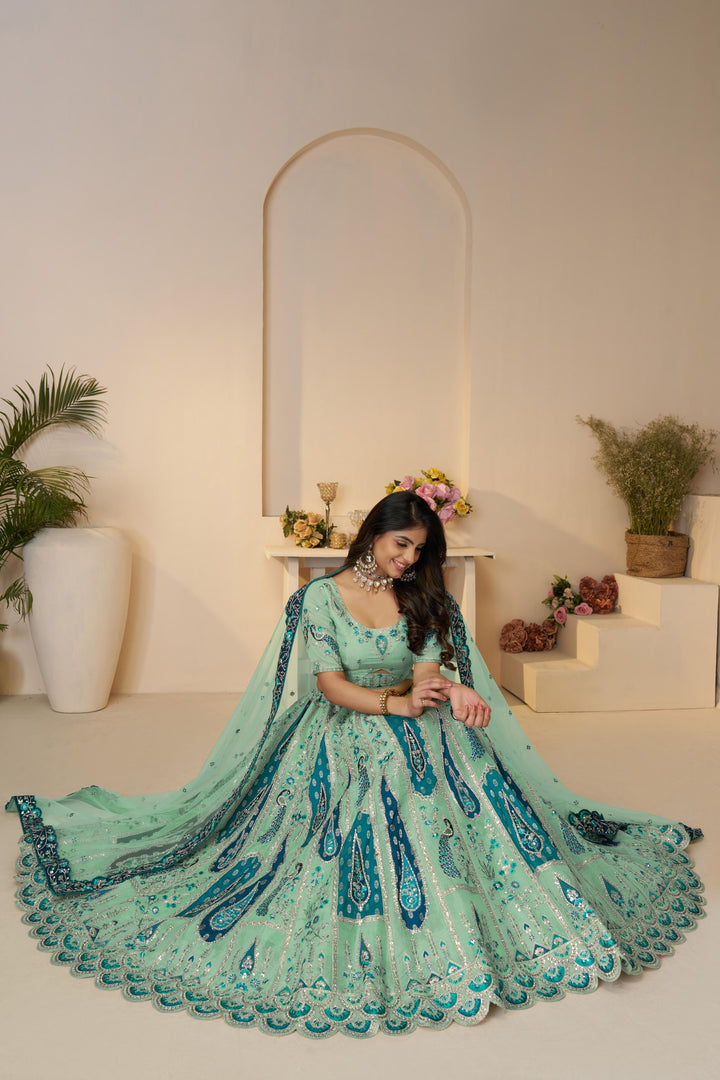 Nilakshi Sitara Bridal Lehenga