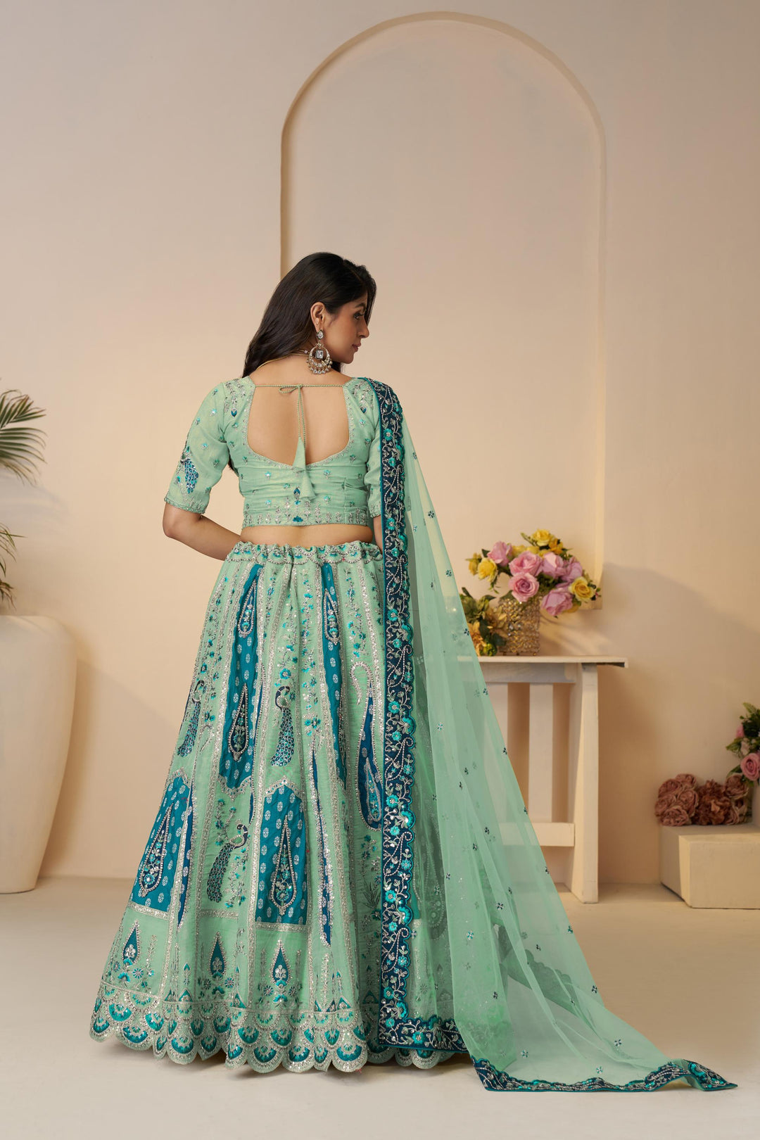 Nilakshi Sitara Bridal Lehenga