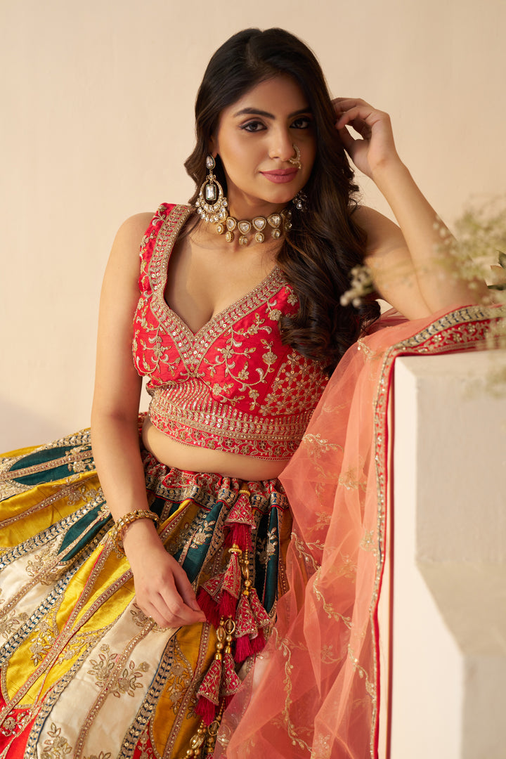 Meherbaan Paiseley Lehengs