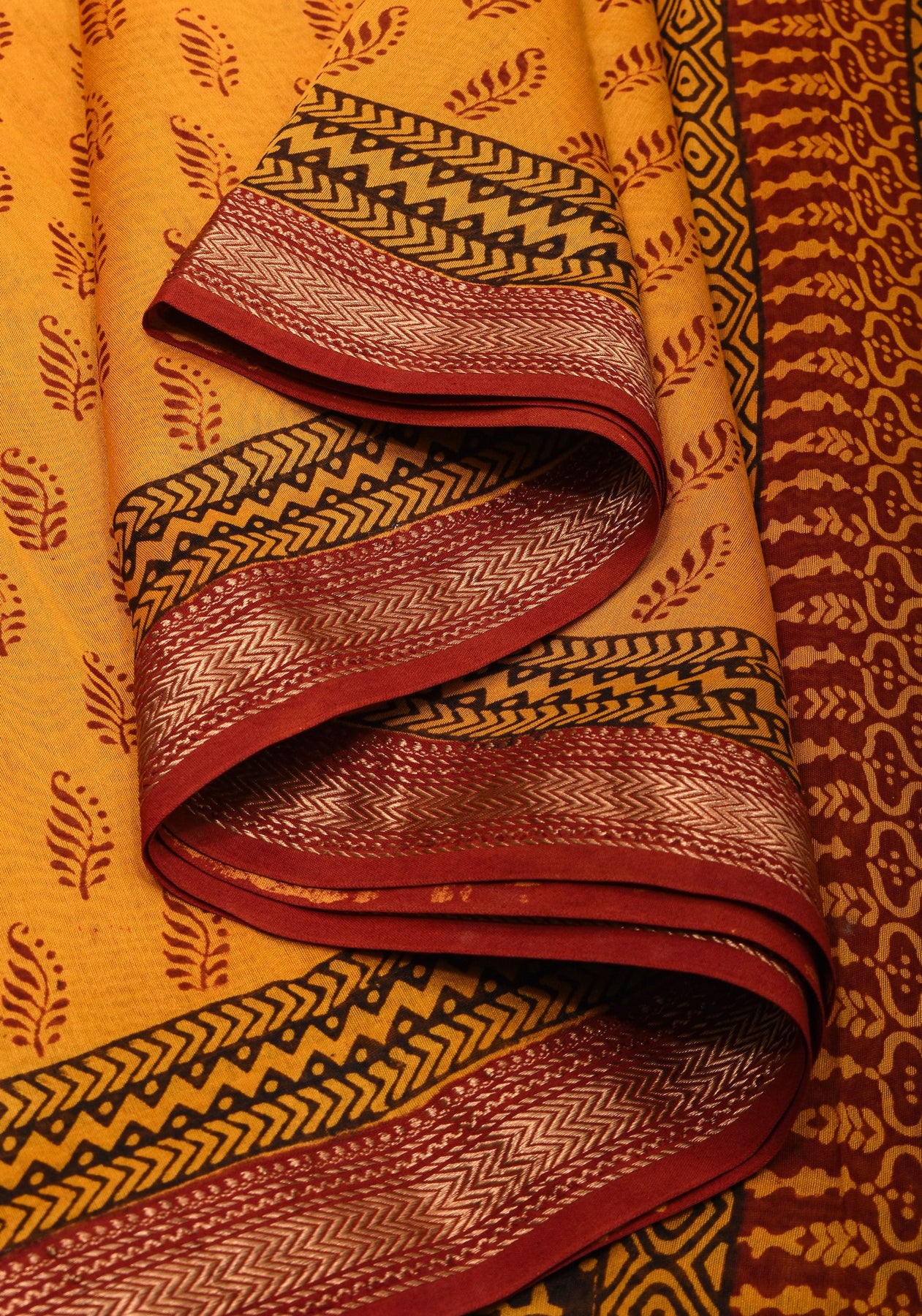 Chanderi Bagh Printed Saree at Rs.1499/Piece in bhopal offer by khushi  handloom chanderi saree's