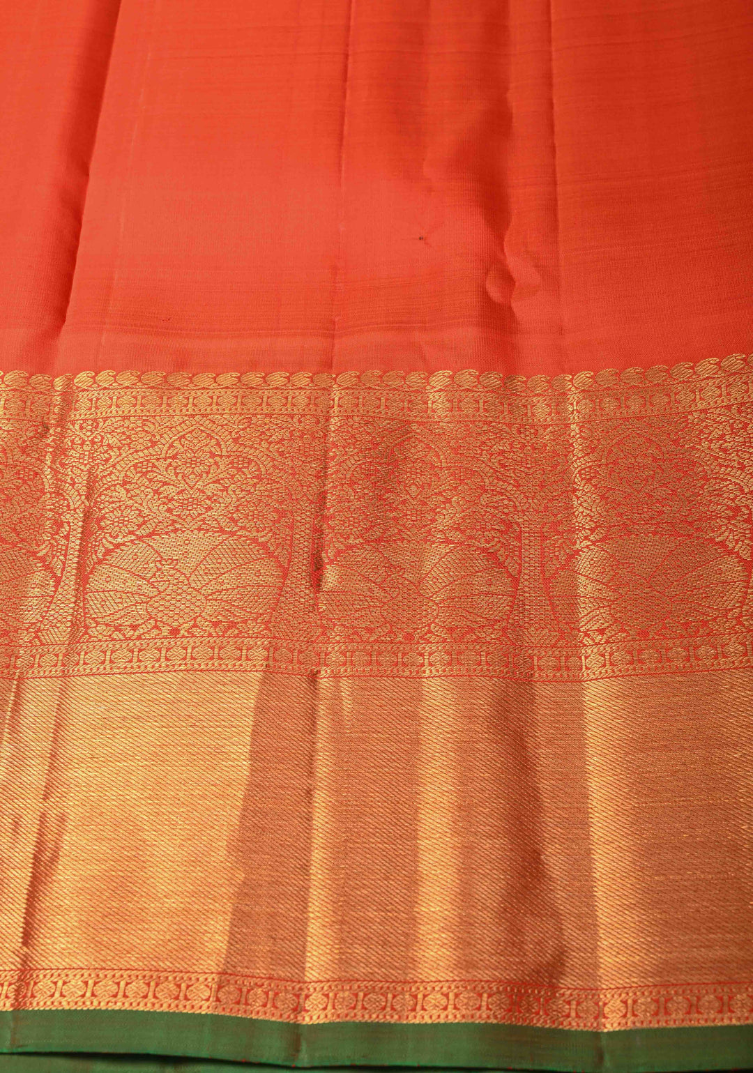 Purple Dual tone Gadwal Pure Silk Saree with Meenakari Buttas and Contrast Zari Border | SILK MARK CERTIFIED