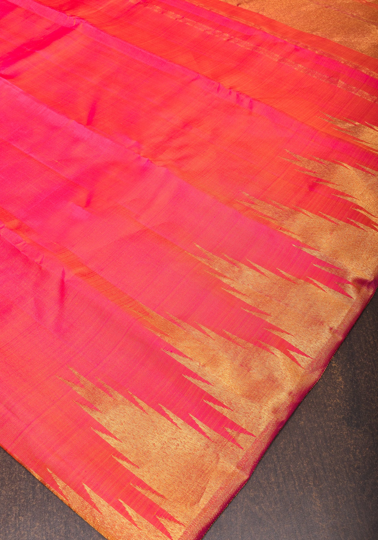 Buy Cute Fellow Temple Border Kanjivaram Jacquard Purple Sarees Online @  Best Price In India | Flipkart.com