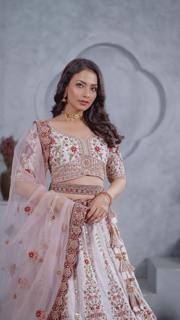 Royal Serenity Ivory Lehenga